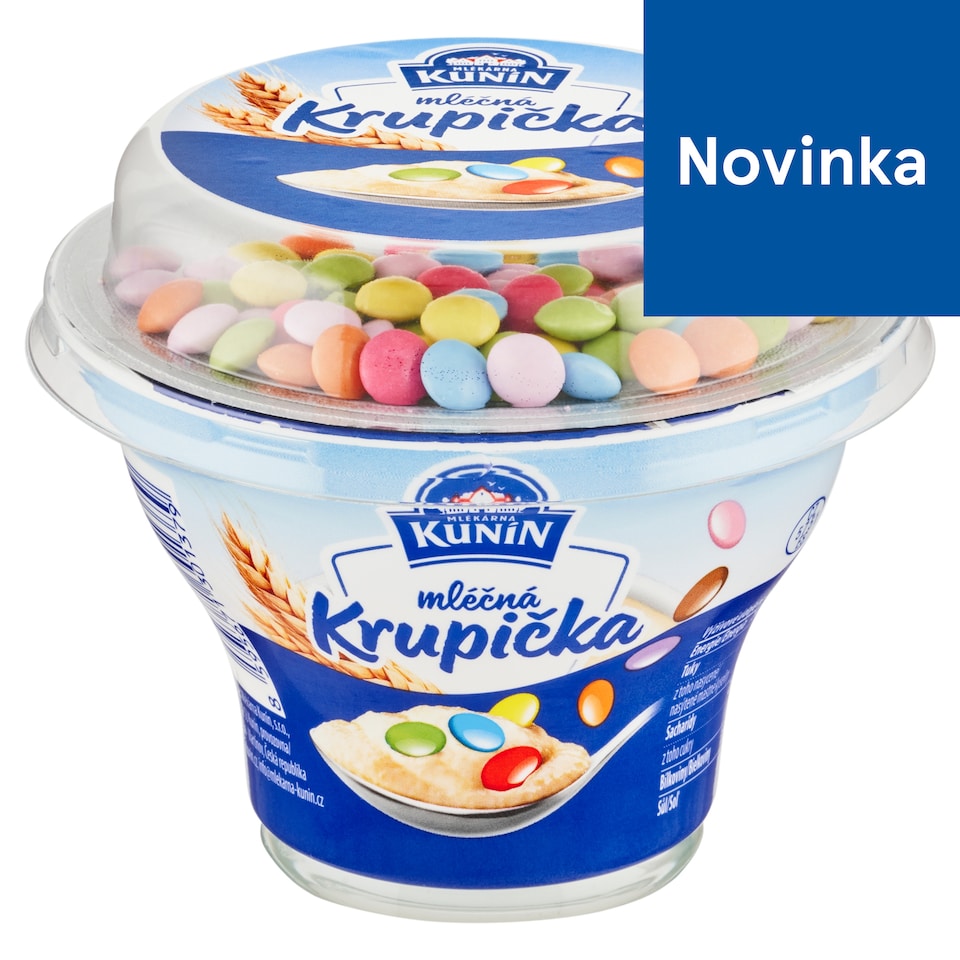 Kunín mliečna Krupička s čokodražé 150 g