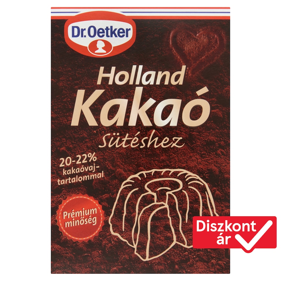 Dr. Oetker Holland Kakaópor sütéshez 70 g