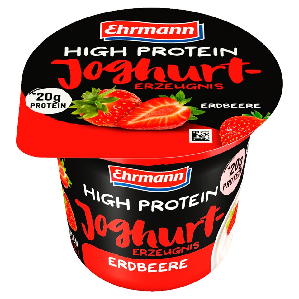 image 1 of Ehrmann High Protein Joghurt Strawberry 200g