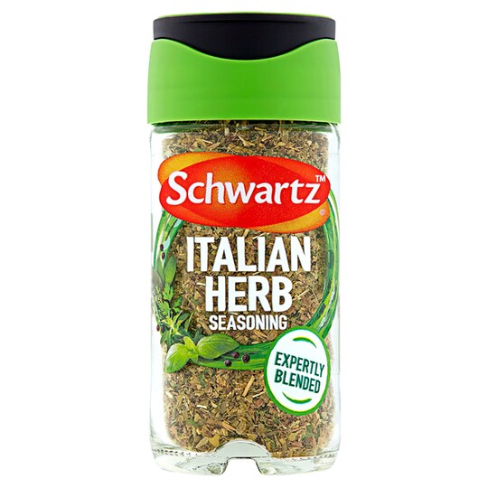 Schwartz Italian Herb Seasoning 11G Jar Tesco Groceries