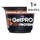 image 1 of GetPro 18g Chocolate & Hazelnut High Protein Pudding 180g