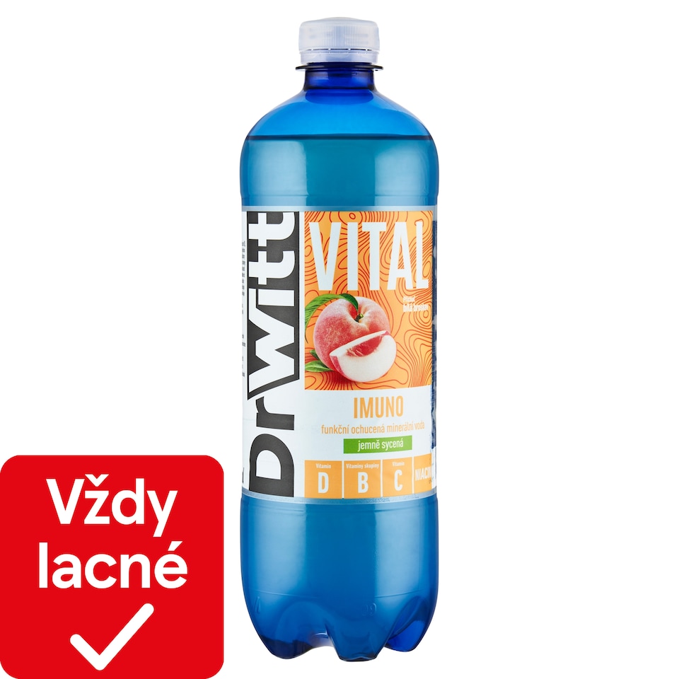 image 1 of Dr Witt Vital Imuno Flavor White Peach 750 ml