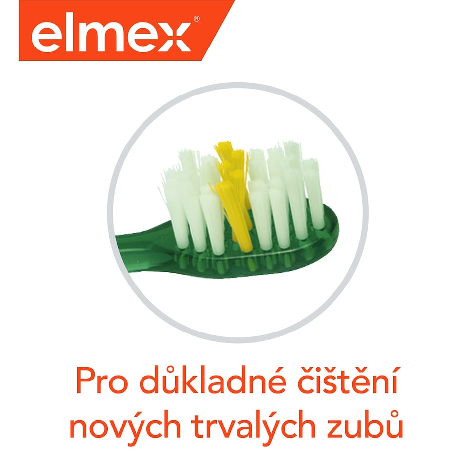 image 1 of elmex Junior Soft Toothbrush 6-12 Years