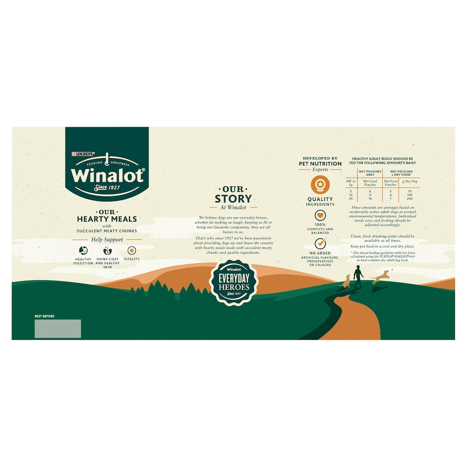 image 1 of Winalot Dog Food Meat Selection In Gravy 40X100g