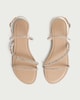 image 2 of F&F Diamanté Embellished Strappy Sandals in Silver