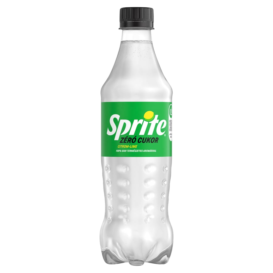 Sprite zéró cukor citrom- és limeízű energiamentes szénsavas üdítőital édesítőszerekkel 500 ml