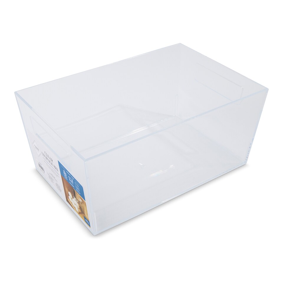 image 1 of Core Supply Clear Storage Bin Medium