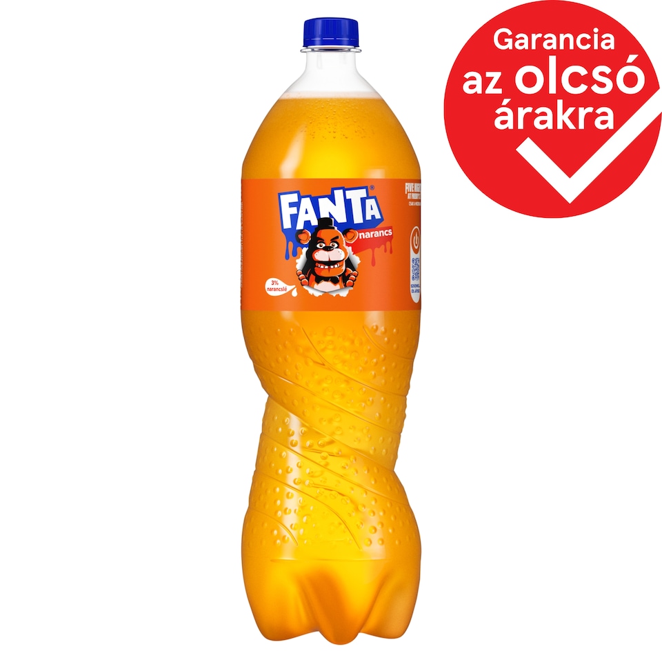 Fanta Carbonated Orange Flavored Soft Drink 1,75 l