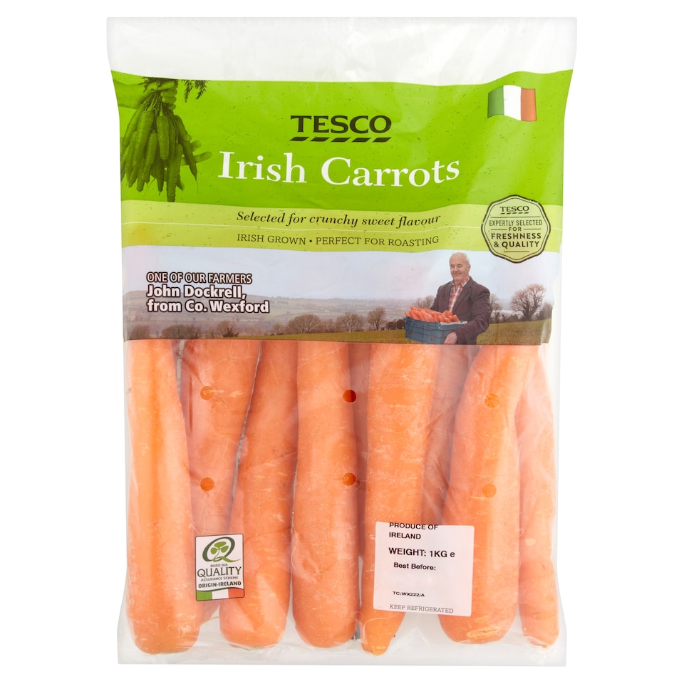 image 1 of Tesco Family Pack Carrots 1Kg