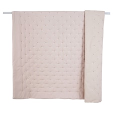 F&F Home Velvet Quilted Throw
