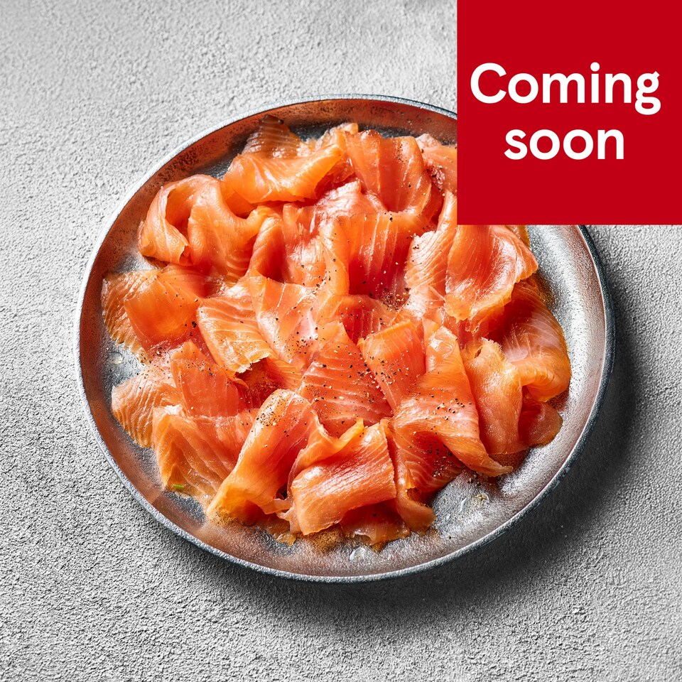 87. Tesco Finest Hickory & Oak Wood Scottish Smoked Salmon 750g (Serves 15)