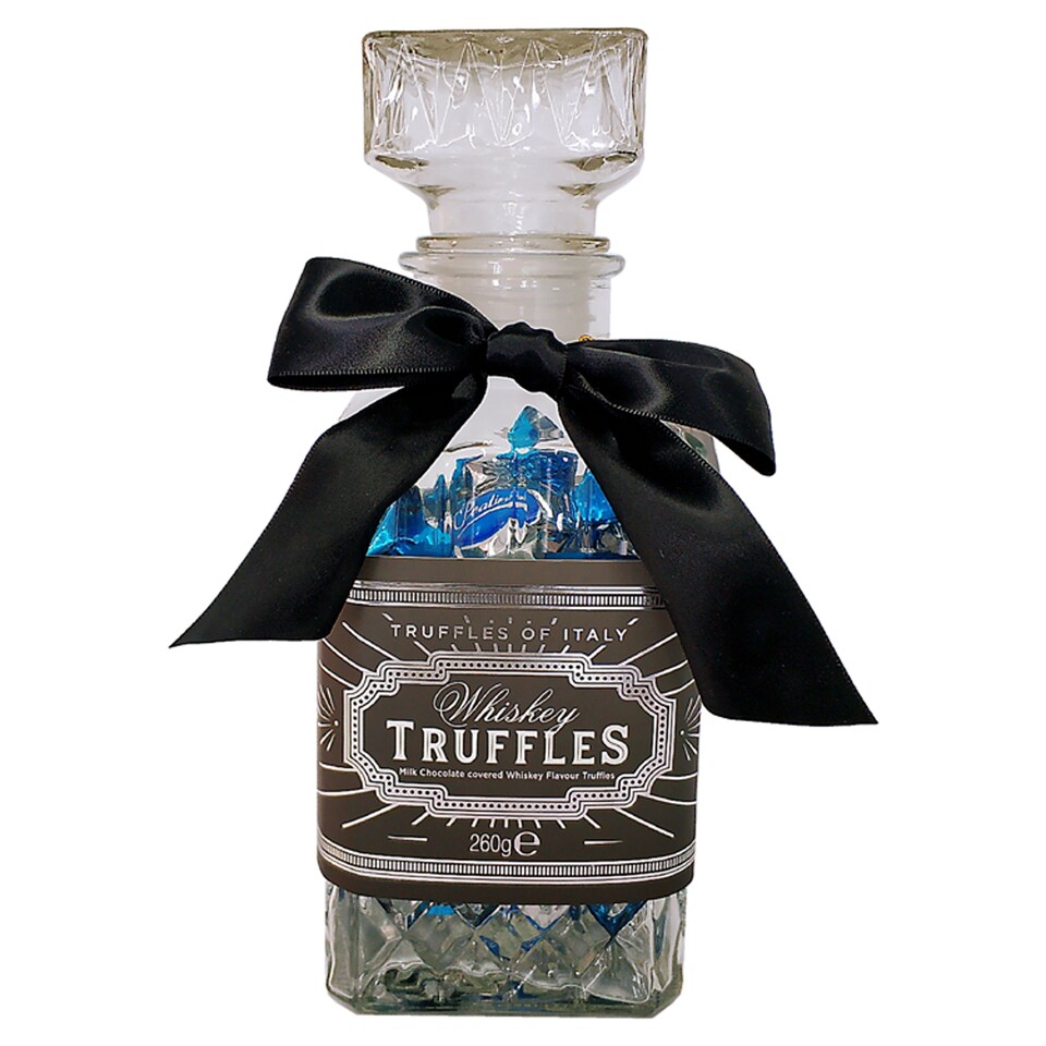 Whiskey Truffles In Decanter