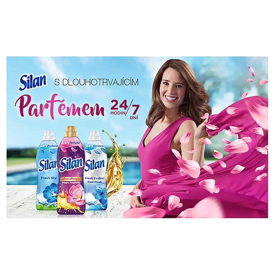 image 1 of Silan aviváž Aromatherapy Magic Magnolia 50 praní, 1100ml