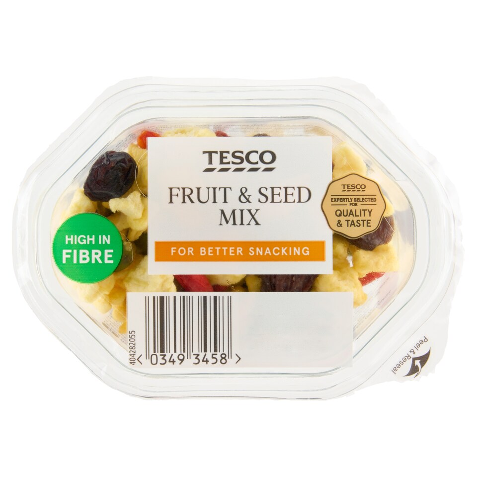 Tesco Fruit & Seed Mix for Better Snacking 40 g