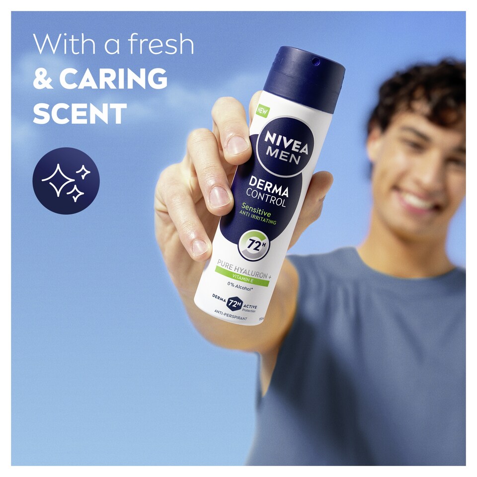 image 1 of Nivea Men Sensitive Protect Antiperspirant Deodorant 150Ml