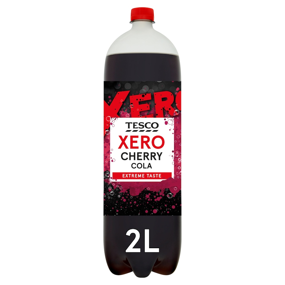Tesco Xero Cherry Cola 2L