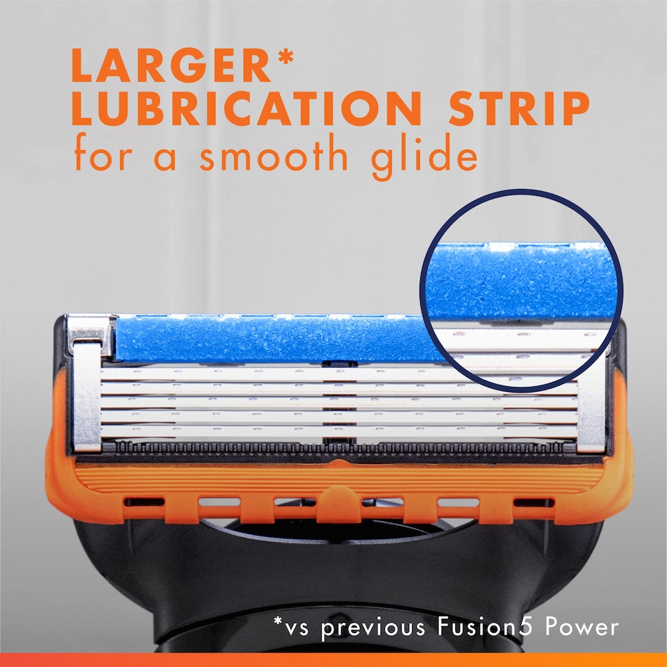 image 1 of Gillette Fusion Power Razor Blades Refill 8 Pack