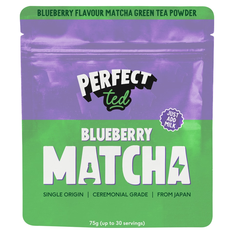 PerfectTed Matcha Powder Blueberry 75g