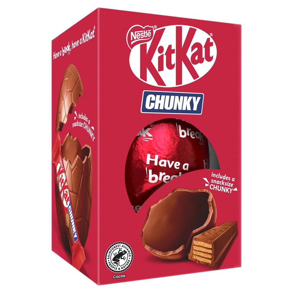 image 1 of Kit Kat Chunky Easter Egg 110g