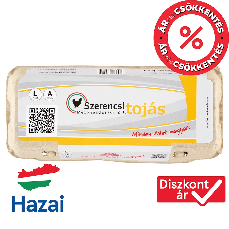 Szerencsi tojás L 10 db