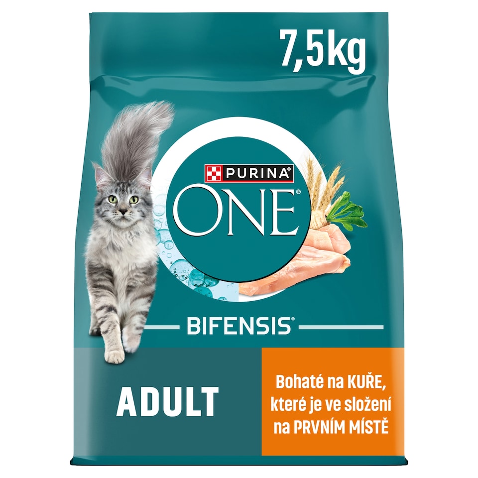 Obrázek 1 pro produkt Purina ONE BIFENSIS Adult s kuřetem a celozrnnými obilovinami 7,5kg