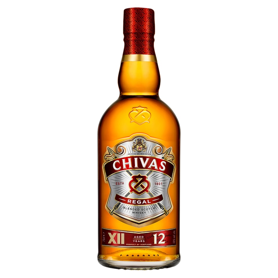 image 1 of Chivas Regal Aged 12 Years Blended Scotch Whisky 70cl