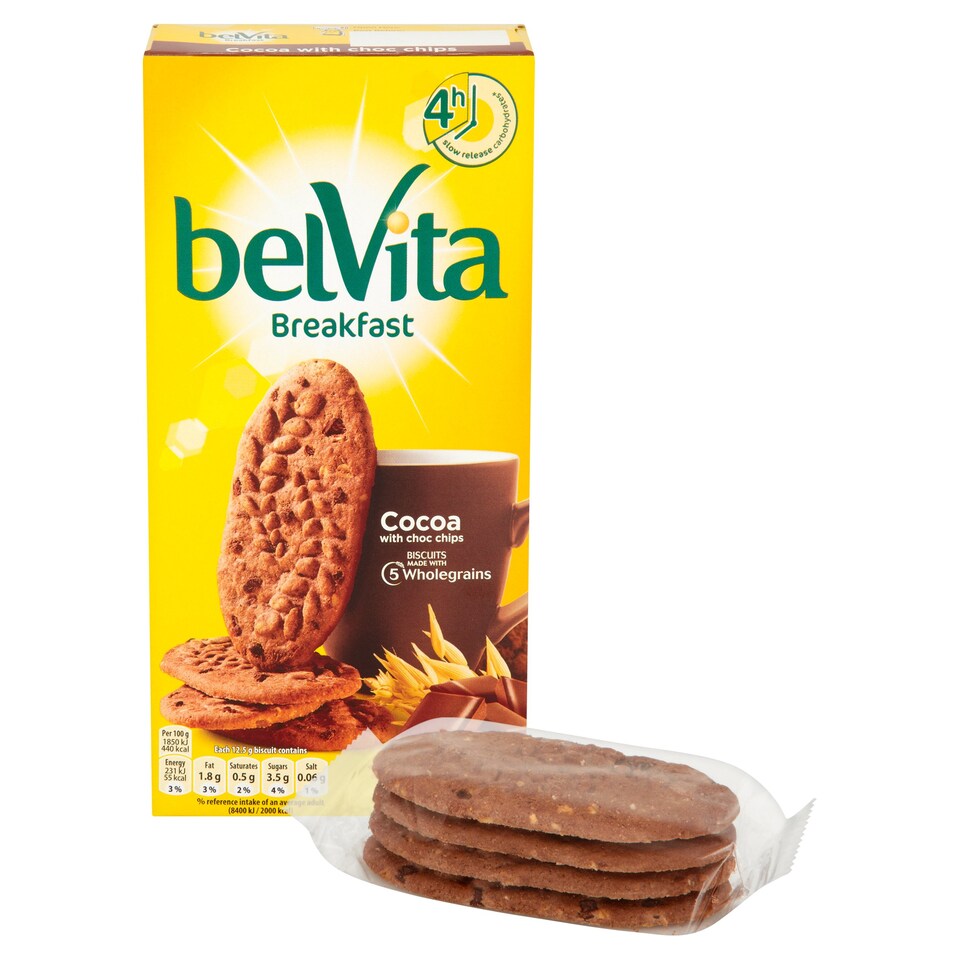 image 1 of Belvita Cocoa Chocolate Chip 300G