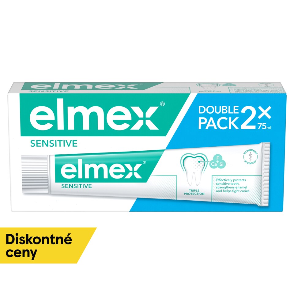 image 1 of elmex Sensitive Toothpaste 2x 75 ml