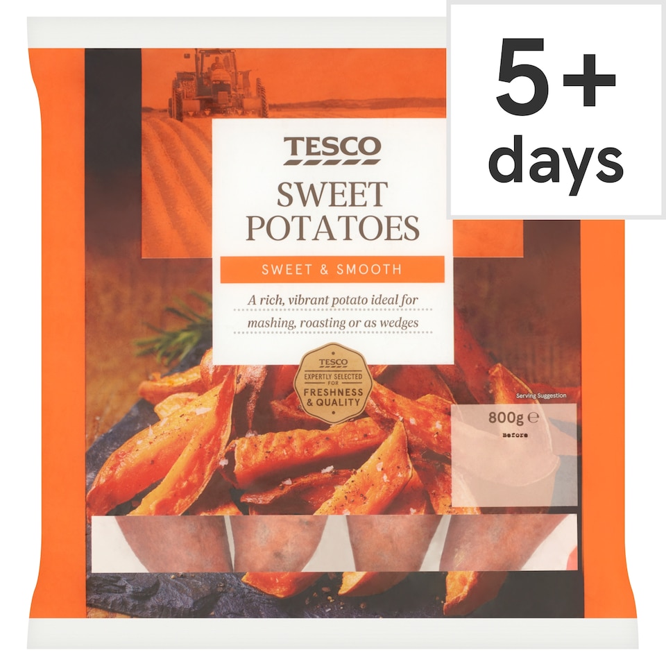 image 1 of Tesco Sweet Potatoes 800G