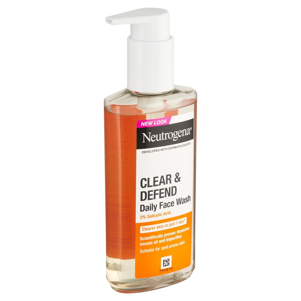 Neutrogena Clear & Defend Daily Face Wash 200ml