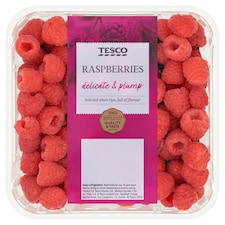 Tesco Raspberries 250G
