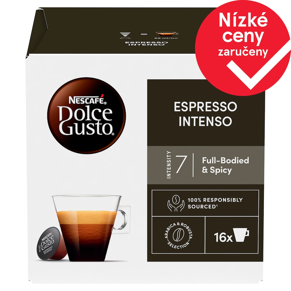 Obrázek 1 pro produkt NESCAFÉ Dolce Gusto Espresso Intenso - kávové kapsle - 16 kapslí v balení
