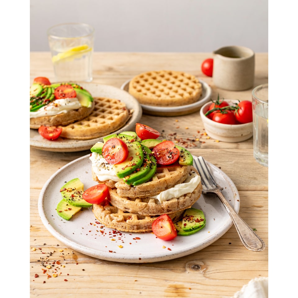 image 1 of Griddle Original Wholegrain Waffles 6 Pack 200g