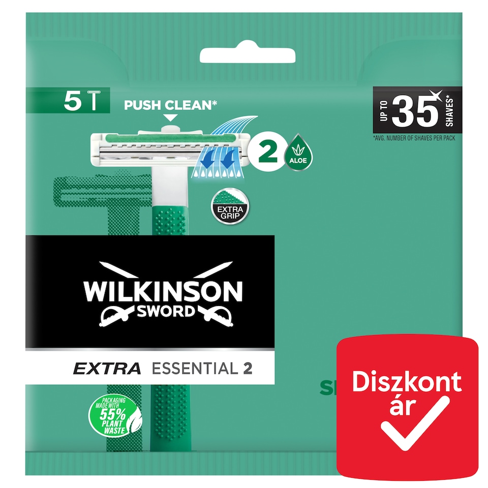 Wilkinson Sword Extra Essential 2 Sensitive Blade Razor 5 pcs