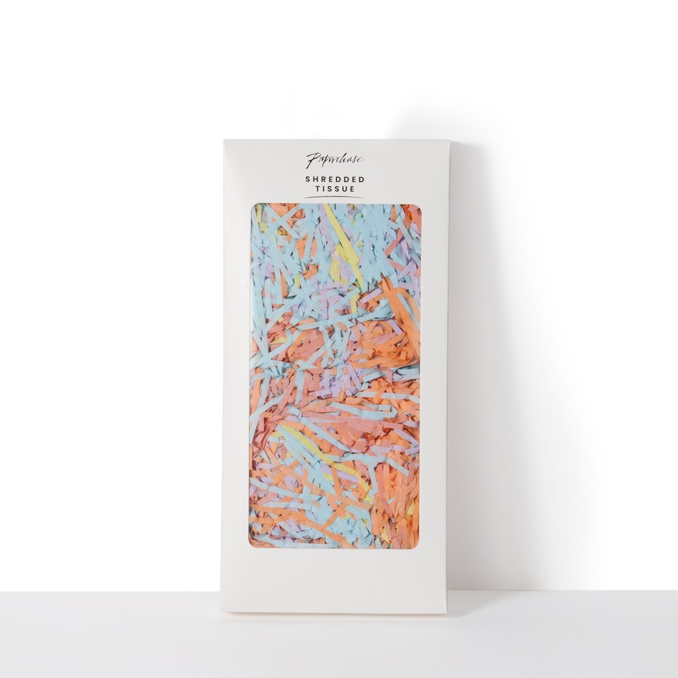 image 1 of Paperchase Ombre Shredded Tissue Paper