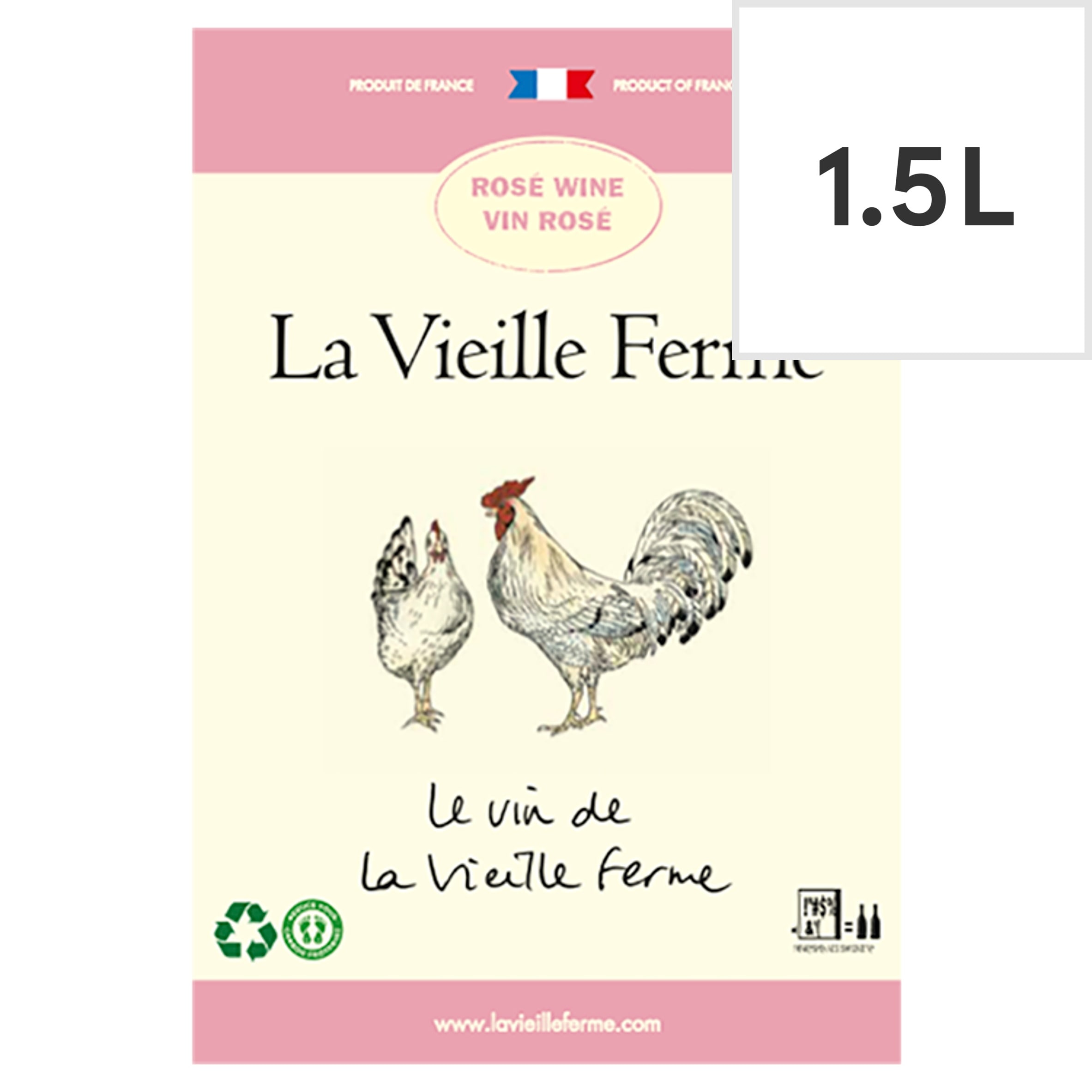 La Vieille Ferme Rose Wine 1.5L