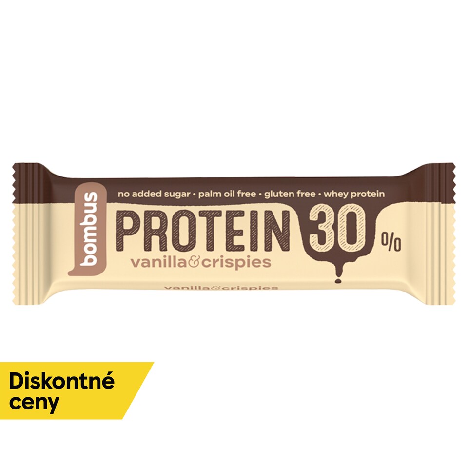 Bombus Protein 30% Vanilla & Crispies 50 g