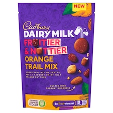 Cadbury Dairy Milk Fruitier & Nuttier Orange Trail Mix 100G