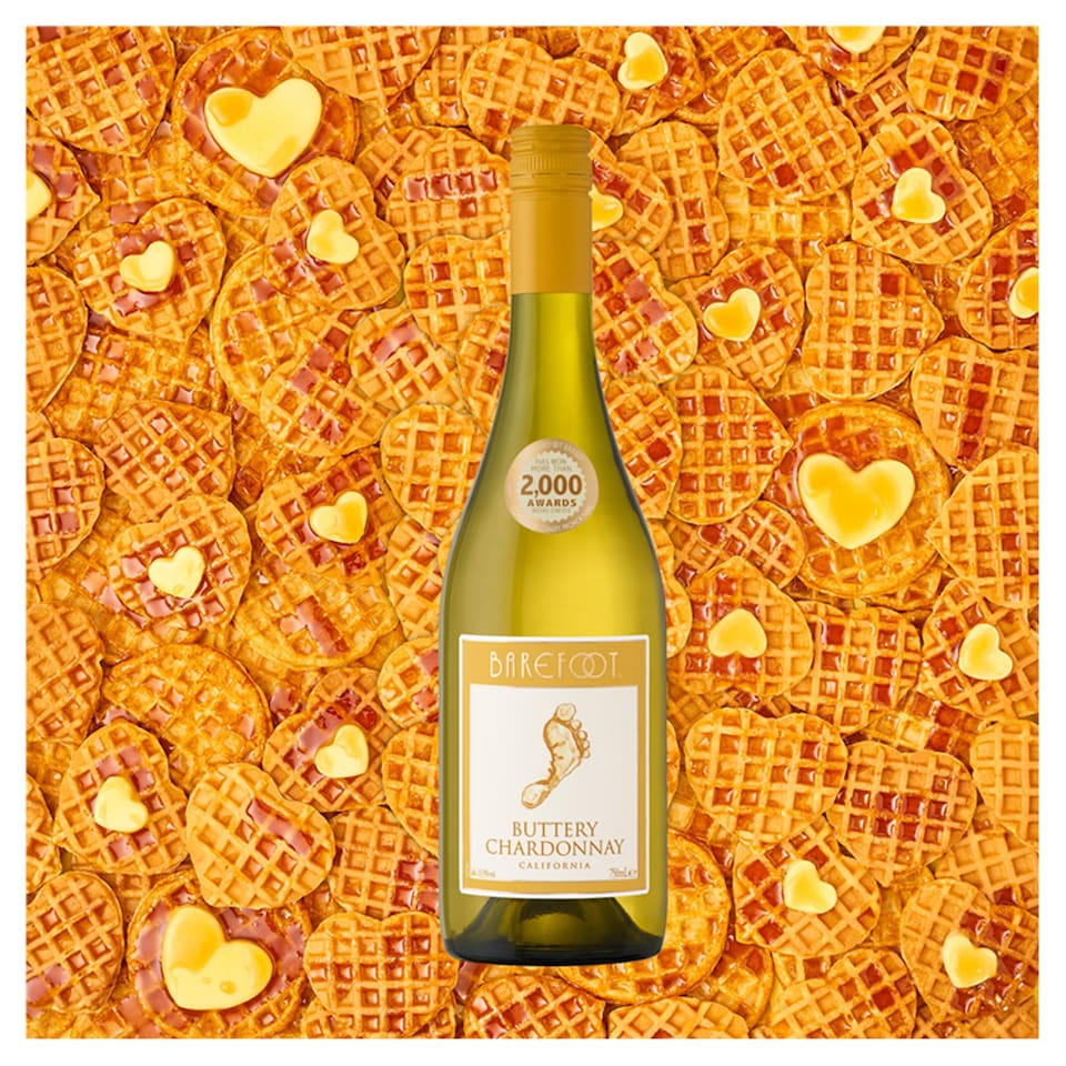 image 1 of Barefoot Buttery Chardonnay 750Ml