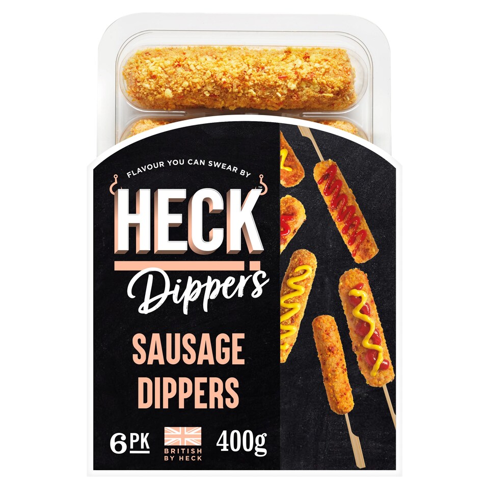 Heck Pork Sausage Dippers 6 Pack 400G Tesco Groceries