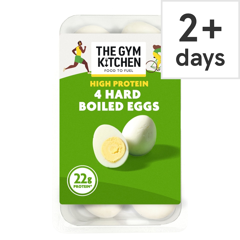 image 1 of The Gym Kitchen High Protein Boiled Eggs 4 Pack 175g