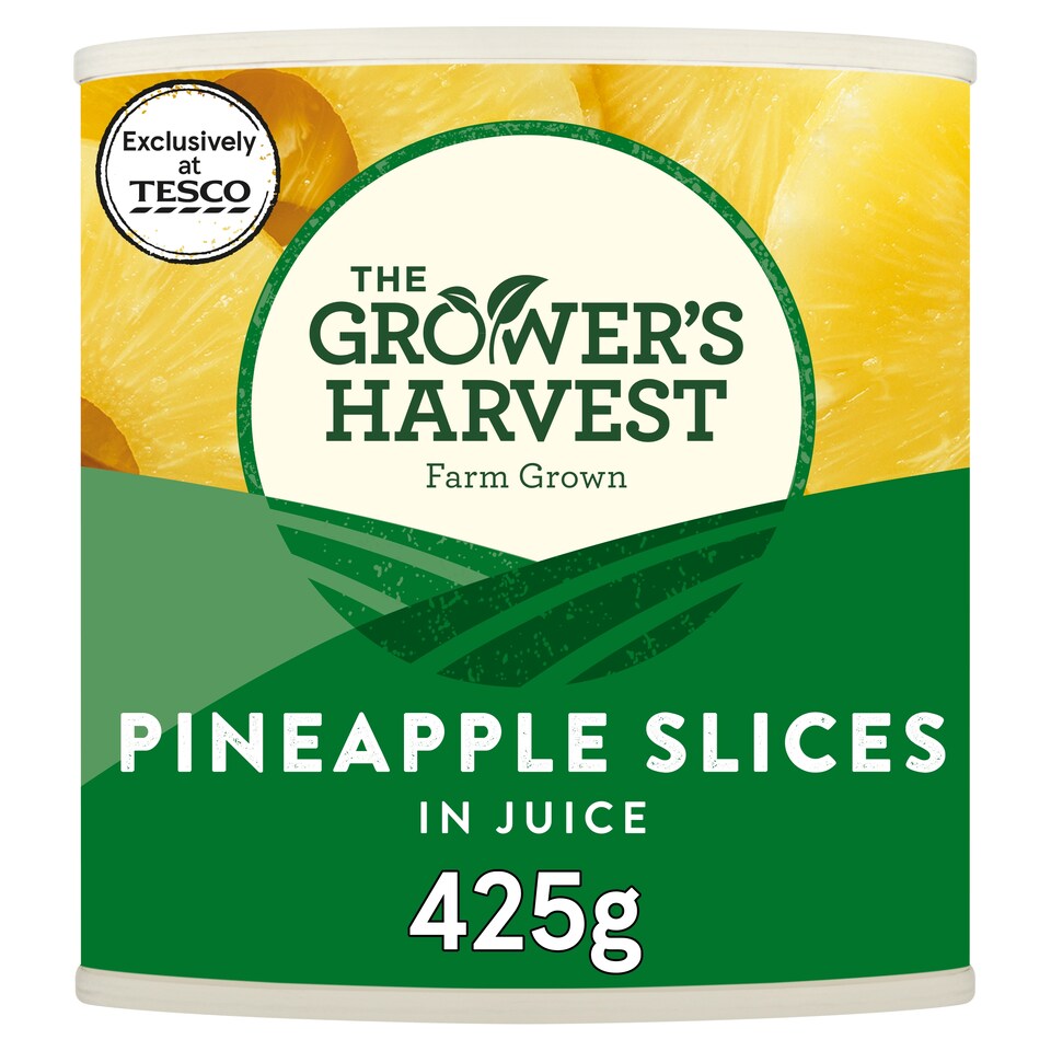 Grower's Harvest pineapple slices in juice 425g