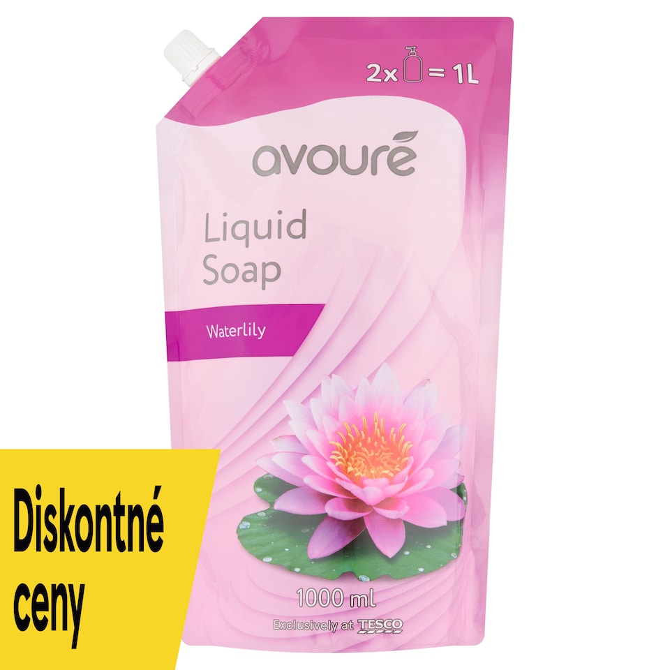 Avouré Tekuté mydlo s vôňou lekna 1000 ml