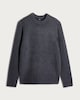 image 4 of F&F Knitted Crew Neck Jumper with Wool in Grey