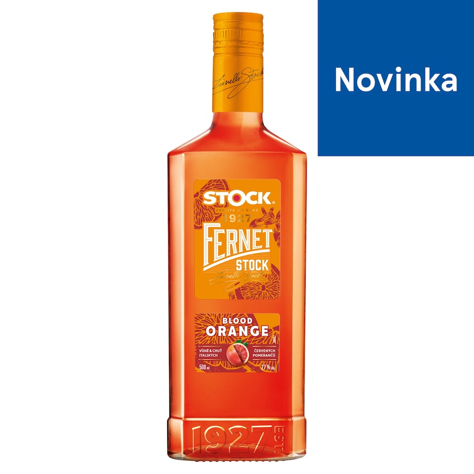 Fernet Stock Blood Orange 27 % 500 ml
