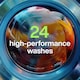 image 3 of INEOS Non Bio Laundry Detergent Capsules Geranium + Birch 24 Washes 444g