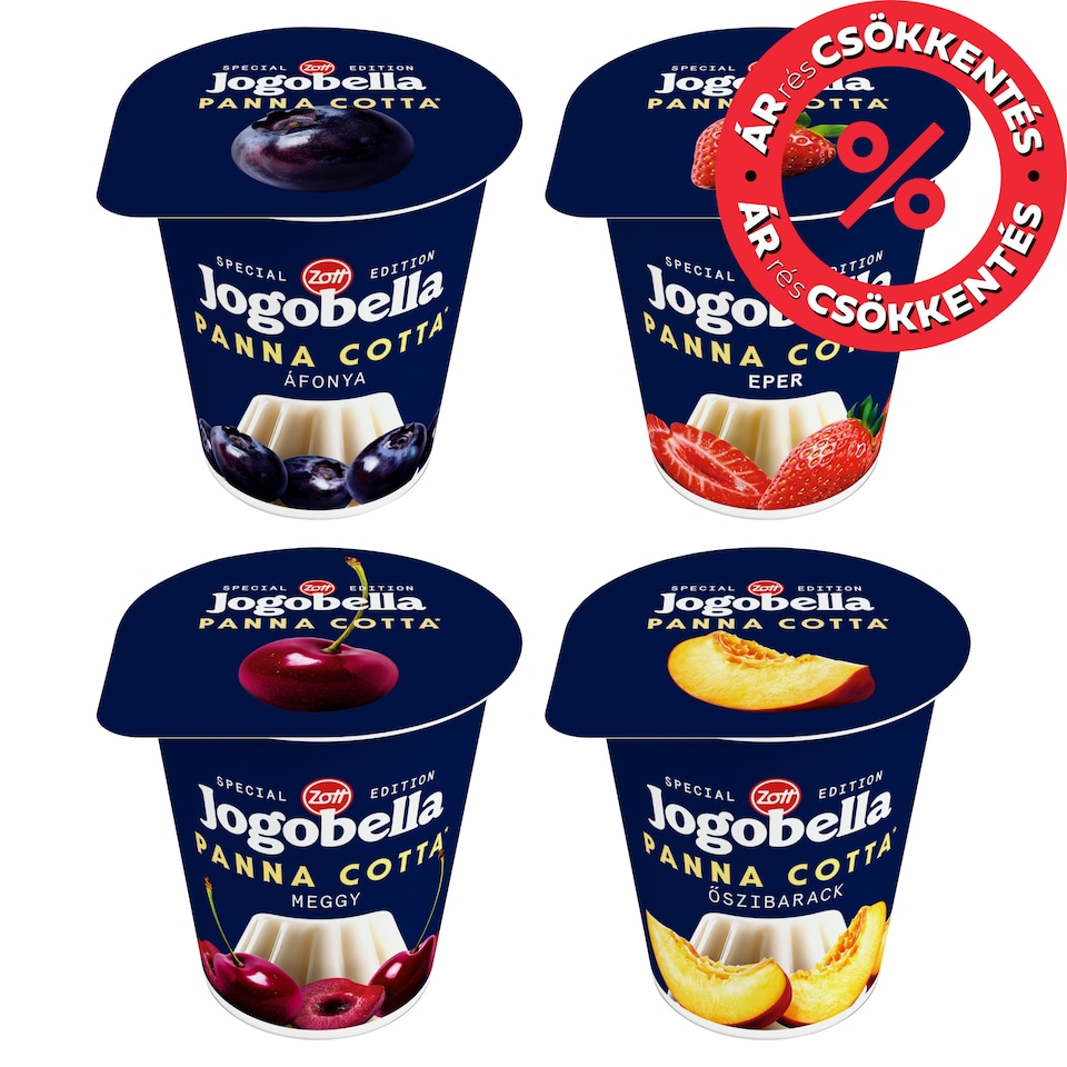 Zott Jogobella Panna Cotta élőflórás joghurt 150 g