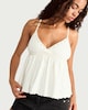 image 2 of OH ME OH MY Cotton Rich Stud Embellished Top in White