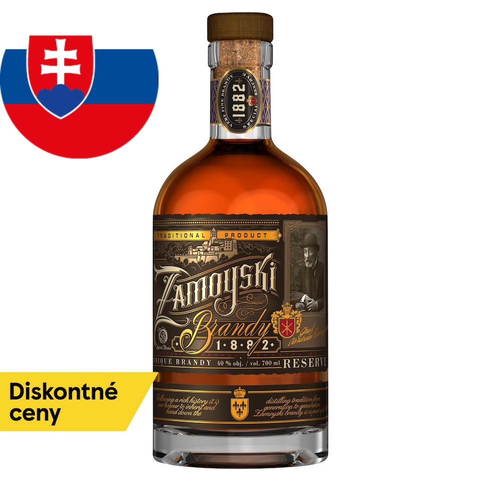 Zamoyski Brandy 40% 700 ml