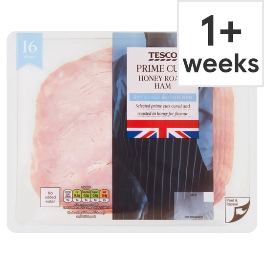 Tesco British Pork Honey Roast Ham 400G Tesco Groceries
